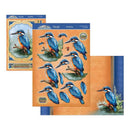Hunkydory Beautiful Birds Deco-Large Set - Colourful Kingfisher