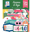Echo Park Cardstock Ephemera 33/Pkg Frames & Tags, My Best Life*