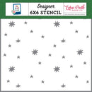 Echo Park My Best Life Stencil 6"X6" Lucky Stars*