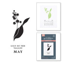 Spellbinders BetterPress Plate, May Lily of the Valley | Florals Through the Year