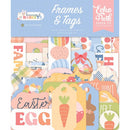 Echo Park Ephemera Frames & Tags, Bunnies And Baskets