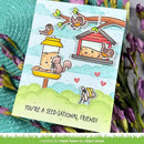 Lawn Clippings Colouring Stencils - Backyard Bird Feeder Add-On