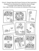 Gina K Designs Stamp & Die Set - Beautiful Roses