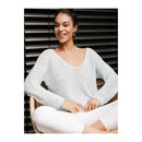 Bellissimo Yarns Free Pattern - Extra-Fine Merino - Garter Stitch Dropped Shoulder Jumper