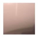 Square tile with a textured rose gold finish on a white background