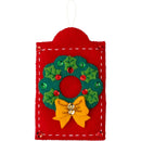 Buciall Felt Gift Tags Applique Kit Set Of 12 - Holiday Gift Tags