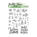 Picket Fence Studios Clear Stamp Set - Wreath Building: Christmas Holidays*