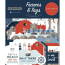 Carta Bella Cardstock Ephemera Frames & Tags, Seashore