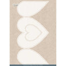 Find It Trading Card Deco Essentials Stencil Blossom Blush Heart A4*