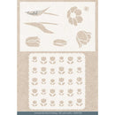 Find It Trading Card Deco Essentials Stencil Tulips A5, Tulip Dreams