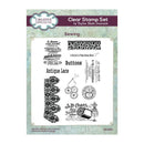 Creative Expressions Taylor Made Journals Clear Stamp 6"x 8" - Sewing