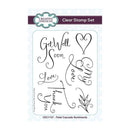 Creative Expressions Clear Stamp Set 4"x 6" - Petal Cascade Sentiments