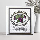 Creative Expressions Craft Dies By Sue Wilson - Stained Glass Collection - Grapevine*