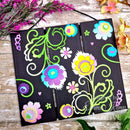 Creative Expressions Paper Cuts Folk Flowers Craft Die - Floral Flourish*