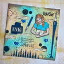 Creative Expressions 6"x 8" Clear Stamp Set by Jane Davenport - Always Thinking*
