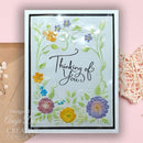 Creative Expressions Companion Colouring Stencil 6"x 8" 2/Pkg - Floral Symphony