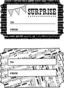 Hero Arts Clings Repositionable Rubber Stamps - Surprise