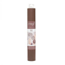 American Crafts Adhesive Vinyl 12"X48" - Chestnut