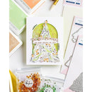 Pinkfresh Studio Stencils 4.25"X5.5" 6/Pkg Festive Foliage Tree*