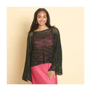 Caron Yarns Free Pattern - Simply Me Luster - Crochet Simply Mesh Top