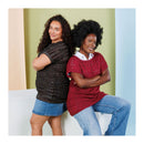 Caron Yarns Free Pattern - Simply Me Luster - Knit Boxy Tunic Tee
