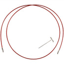 ChiaoGoo TWIST Red Cables 30" (75cm) - Large