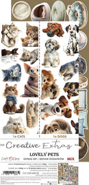 Craft O'Clock Creative Extras Set Mix - Lovely Pets