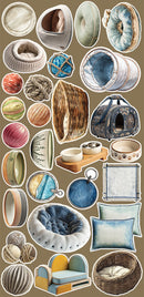 Craft O'Clock Creative Extras Set Mix - Lovely Pets