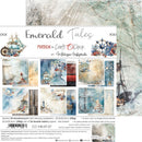 Craft O'Clock Emerald Tales 8"x8" Medium Papers Set