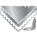 Decorative metal cutting dies with intricate patterns on a white background