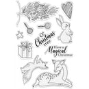 Crafter’s Companion Watercolour Christmas Clear Stamp - Magical Christmas
