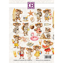 Creatief Art A Mice Vacation A6 Collage Paper Pad Cretive CutOuts