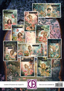 Collage of fairy-themed illustrations with 'Creative Art' branding.