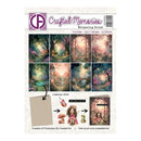 Packaging of 'Whispering Forest' by Crafted Memories with illustrated forest scenes and product details.