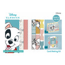 Card making kit with Disney character design on a white background