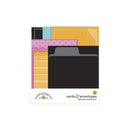 Doodlebug Cards & Envelopes 12 pack Ghost Town, 6 Cards/6 Envelopes*