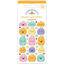 Doodlebug Sprinkles Adhesive Enamel Shapes Sweet & Spooky - Pretty Pumpkins*