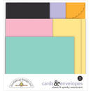 Doodlebug Cards & Envelopes 12 pack Sweet & Spooky*