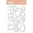 Doodlebug Doodle Cuts Dies - Nursery Friends, Bundle Of Joy*