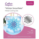 Crafter's Companion Create A Card Metal Die Winter Snowflake*