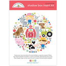 Doodlebug Design Shadow Box Insert Kit - Down On The Farm*