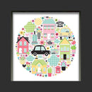 Doodlebug Design Shadow Box Insert Kit - My Happy Place*