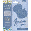Crafter's Companion Nature's Garden Delightful Daisies stamps & dies 12-pack - Daisy Bloom*