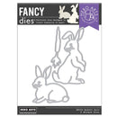Hero Arts Fancy Dies Rabbit Pair