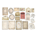 Stamperia Create Happiness Cardstock Ephemera Adhesive Paper Cut-Outs - Christmas Letters*