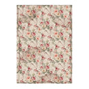 Stamperia Rice Paper Sheet A4 - House of Roses - Fabric