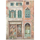 Stamperia Rice Paper A4 6/Pkg - Venice City of Art