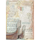 Stamperia Rice Paper A4 6/Pkg - Venice City of Art