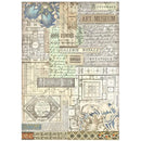 Stamperia Assorted Rice Paper A4 6/Sheets - Art of Travelling