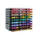Universal Crafts Art Marker Organiser - Fits up to 108 Markers - Clear Acrylic Case
